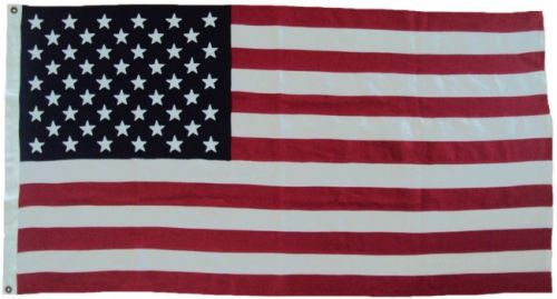 18x12in USA courtesy Flag printed