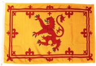 18x12in 45x30cm  Scottish Lion Rampant flag (woven MoD fabric)