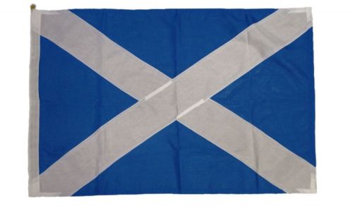 18x12in 45x30cm Scotland Sky Blue (woven MoD flag fabric)