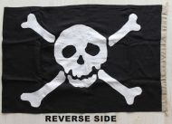 18x12in 46x31cm Authentic Jolly Roger (linen cloth)