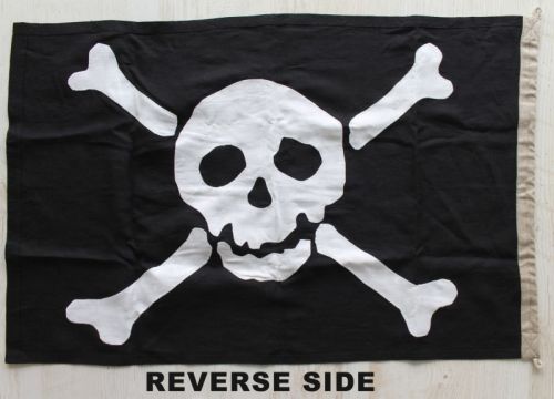 30x24in 76x61cm Authentic Jolly Roger (linen cloth)