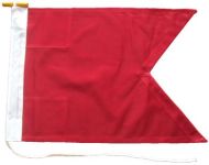 24x24in 61x61cm Bravo (B) signal flag (US Navy Size 3)