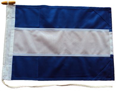 48x72in 122x183cm Juliet J signal flag US Navy Size 14