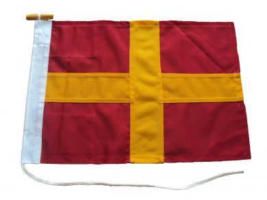 18x12in 45x30cm Romeo R signal flag