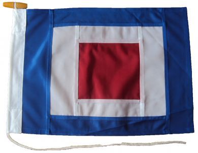36x24in 90x60cm Whiskey W  signal flag